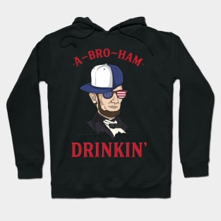 4TH OF JULY: A Bro Ham Drinkin Gift Hoodie